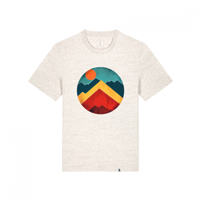 Tricou unisex Abstract Mountains