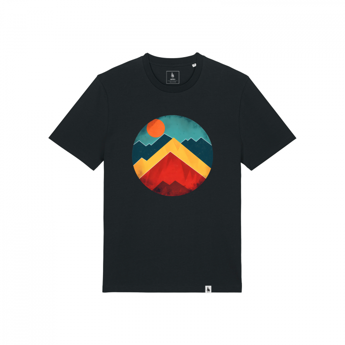 Tricou unisex Abstract Mountains