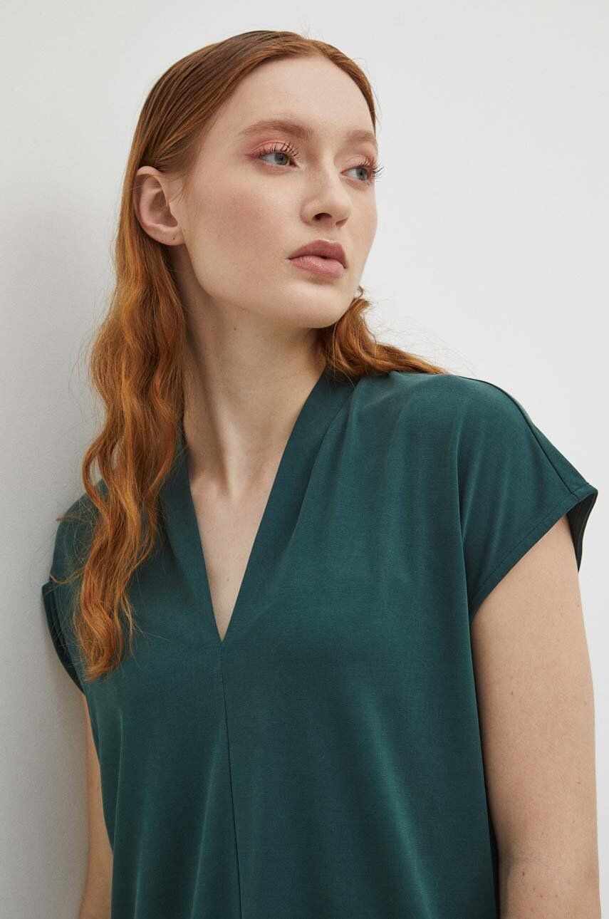 Medicine tricou femei, culoarea verde