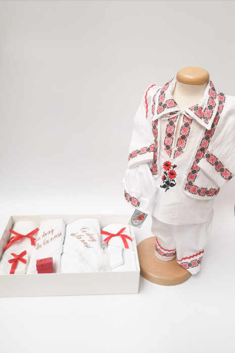 Set Traditional Botez - Costumas baiat Trusou baiat