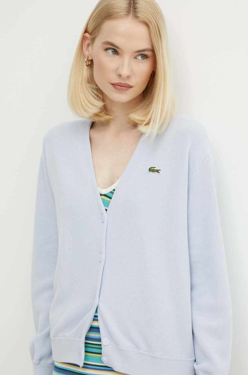 Lacoste cardigan din bumbac