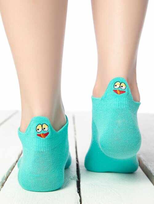 Sosete scurte colorate cu emoji Socks Concept SC-1879-9