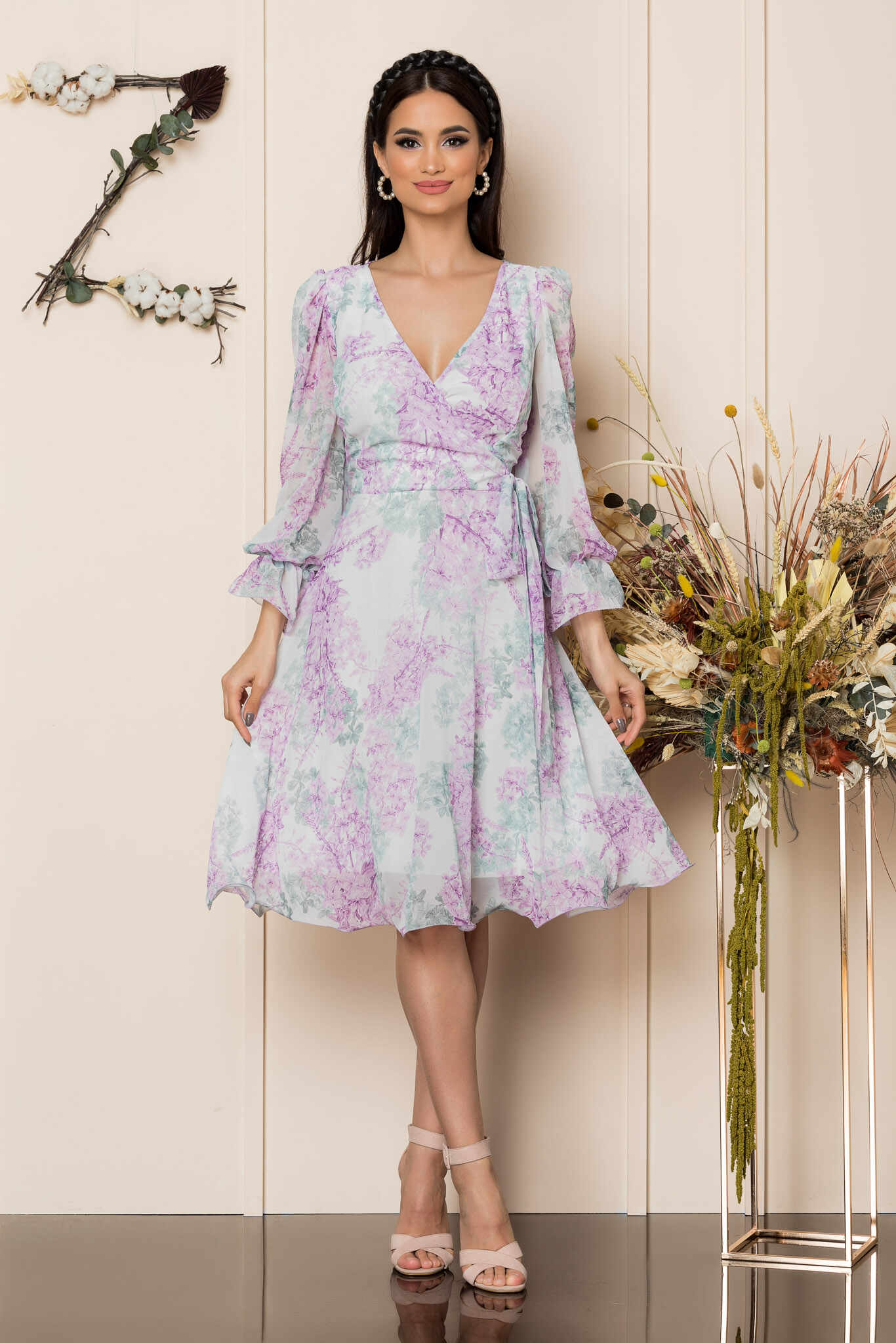 Rochie Simine Lila Floral