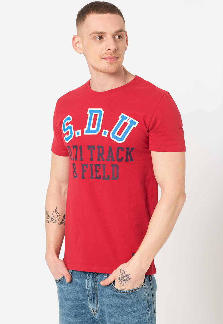 Tricou cu imprimeu logo Track&Field