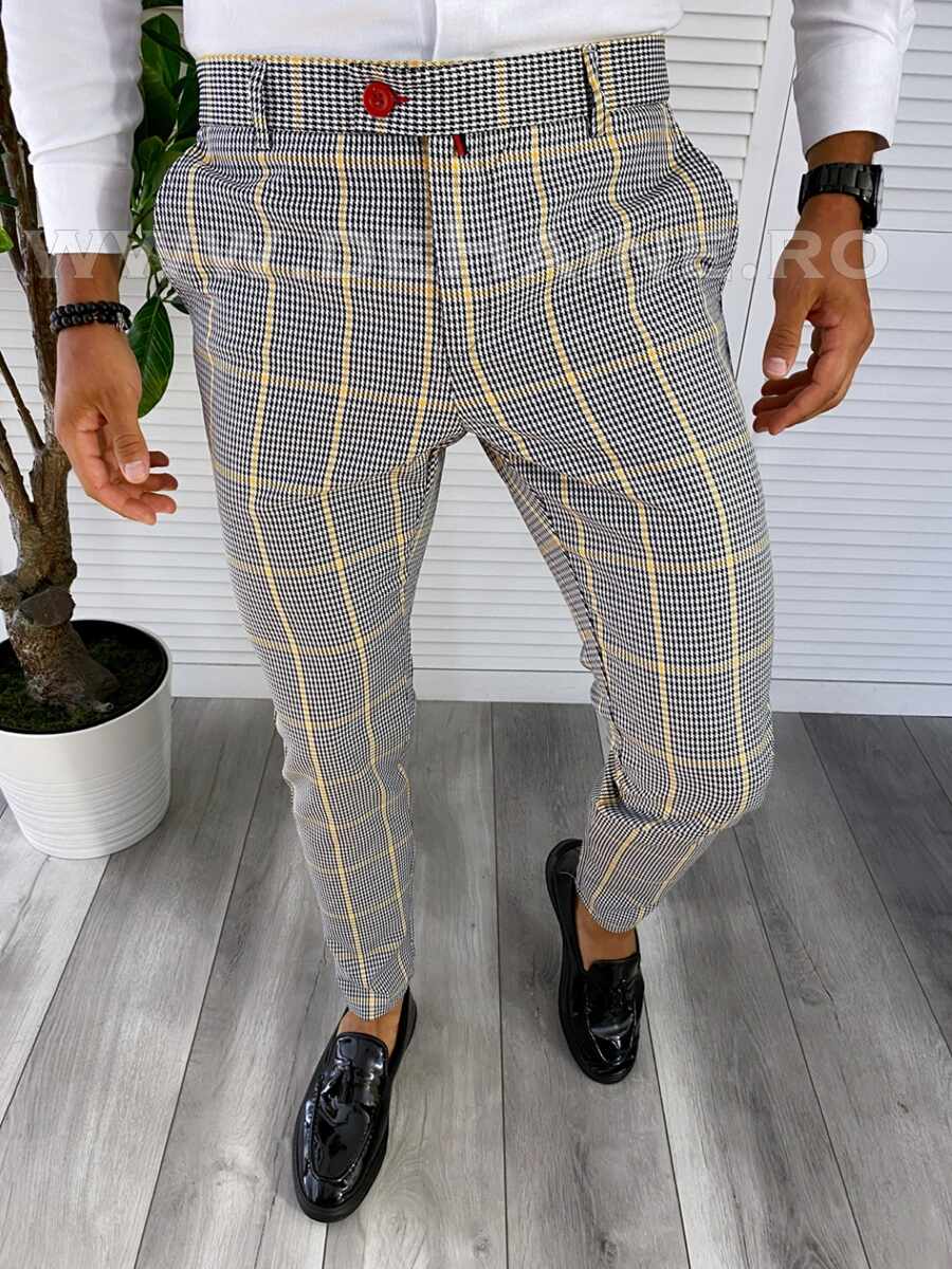 Pantaloni barbati eleganti 2019 B5-5