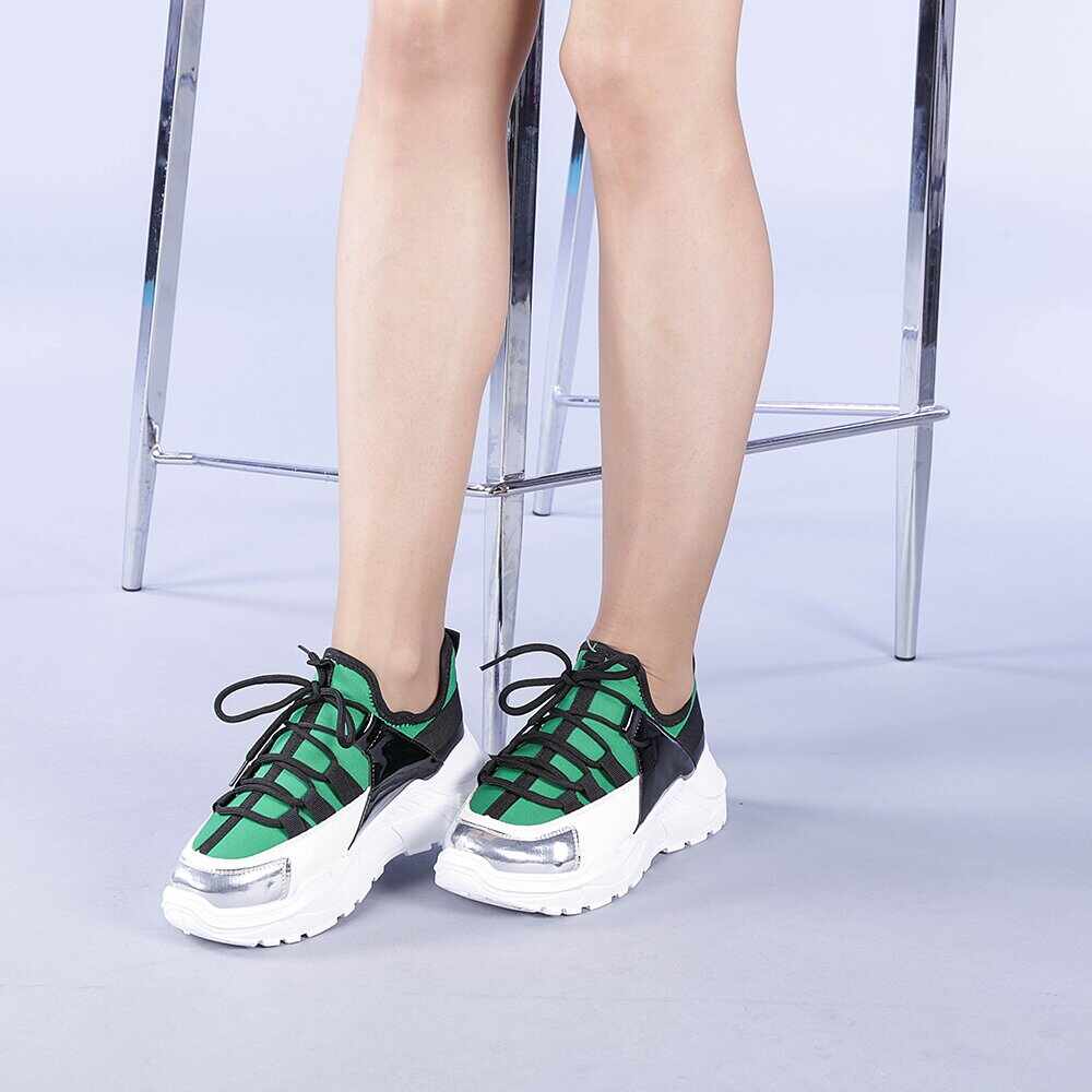 Pantofi sport dama Vision verzi
