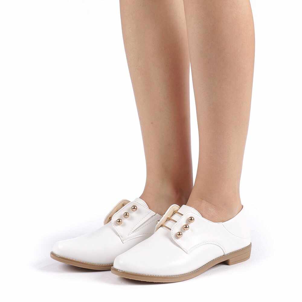 Pantofi dama Radmila albi