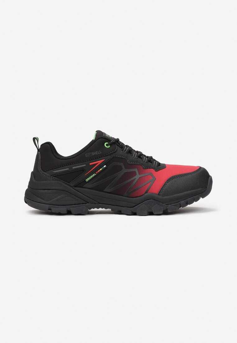 Pantofi trekking Roșu cu negru