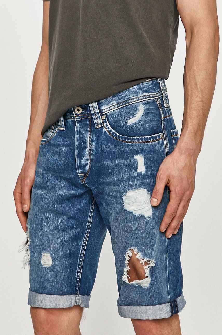 Pepe Jeans - Pantaloni scurti jeans Cash