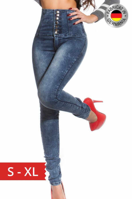Blugi skinny inalta blue jeans 120 produse