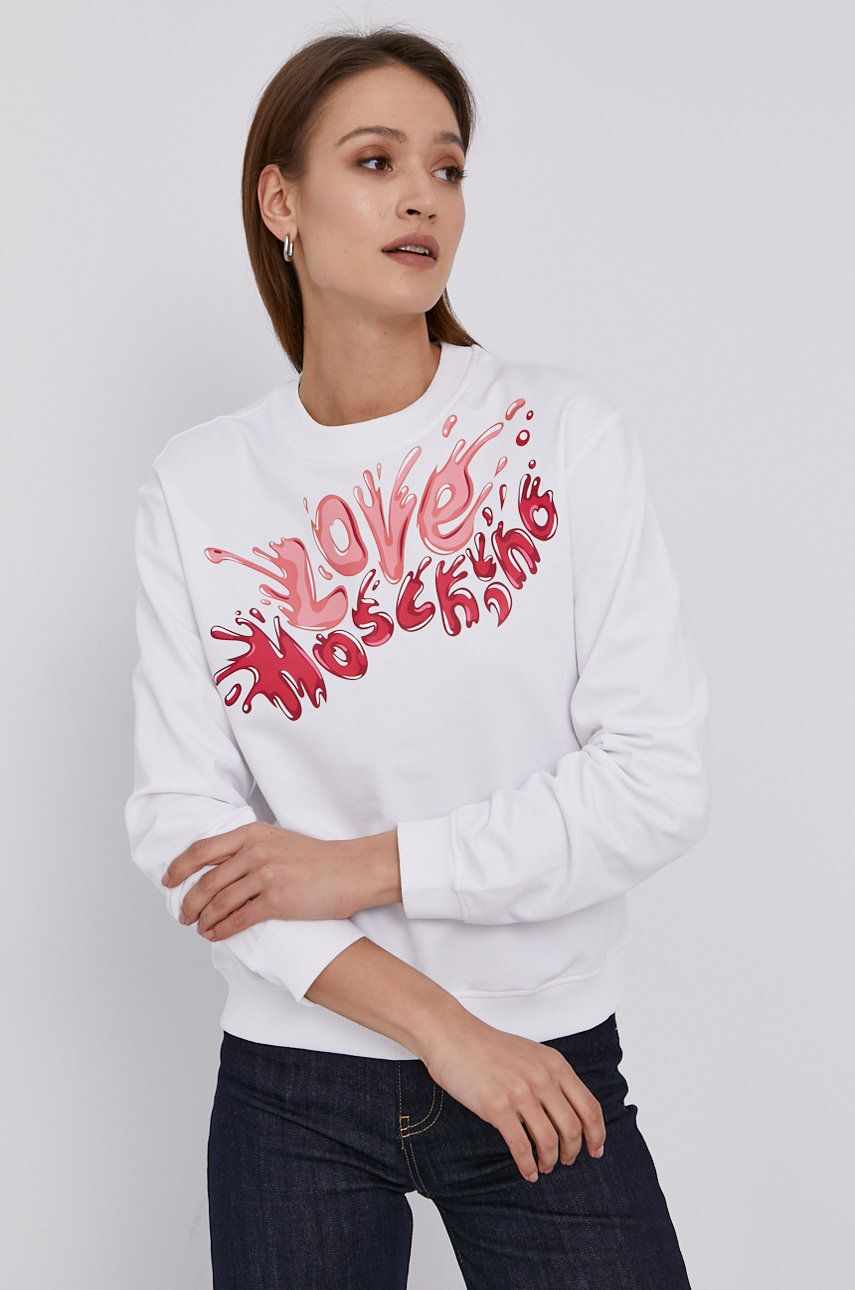 Love Moschino - Bluza din bumbac