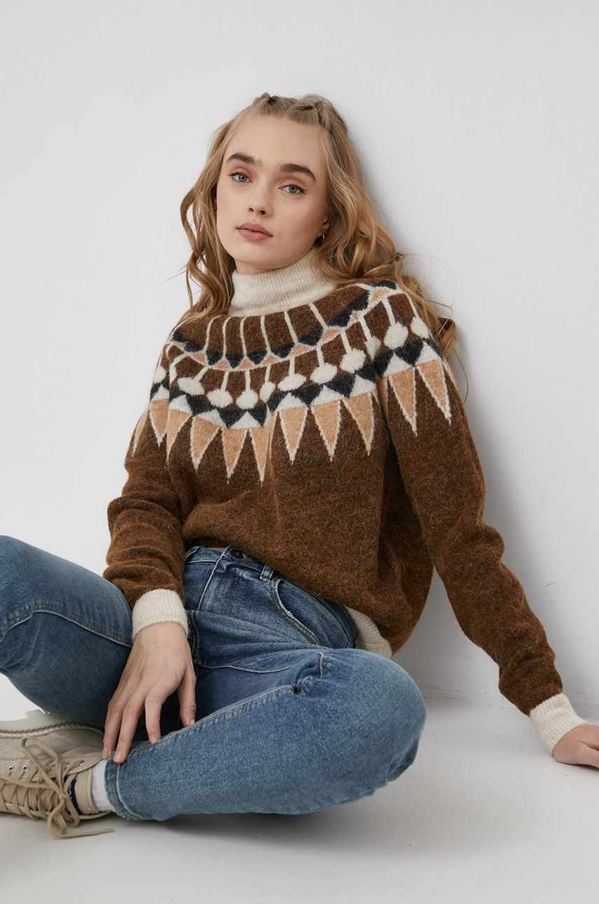 Vero Moda - Pulover din amestec de lana