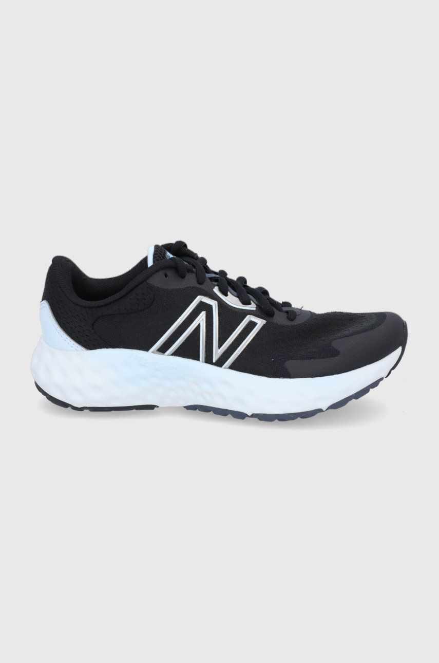 New Balance Pantofi WEVOZLK culoarea negru, cu toc plat