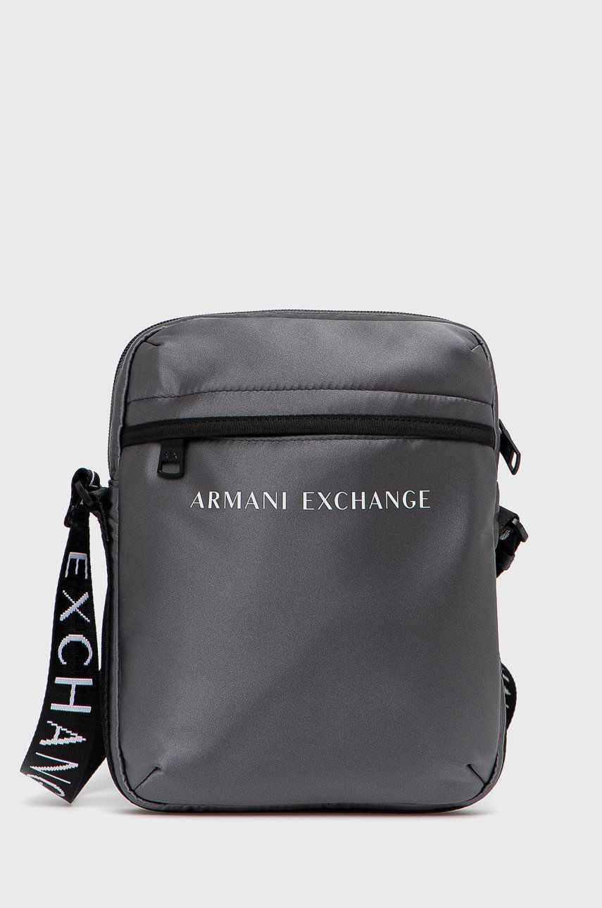 Armani Exchange Borsetă culoarea gri