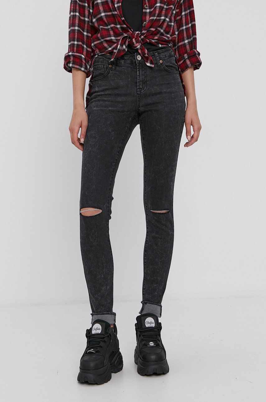 Brave Soul Jeans femei, medium waist