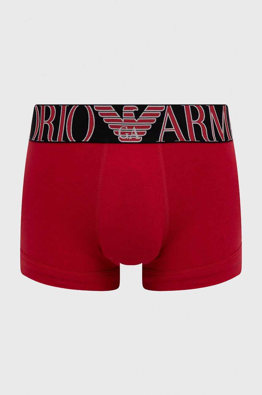 Emporio Armani Underwear Boxeri bărbați, culoarea rosu