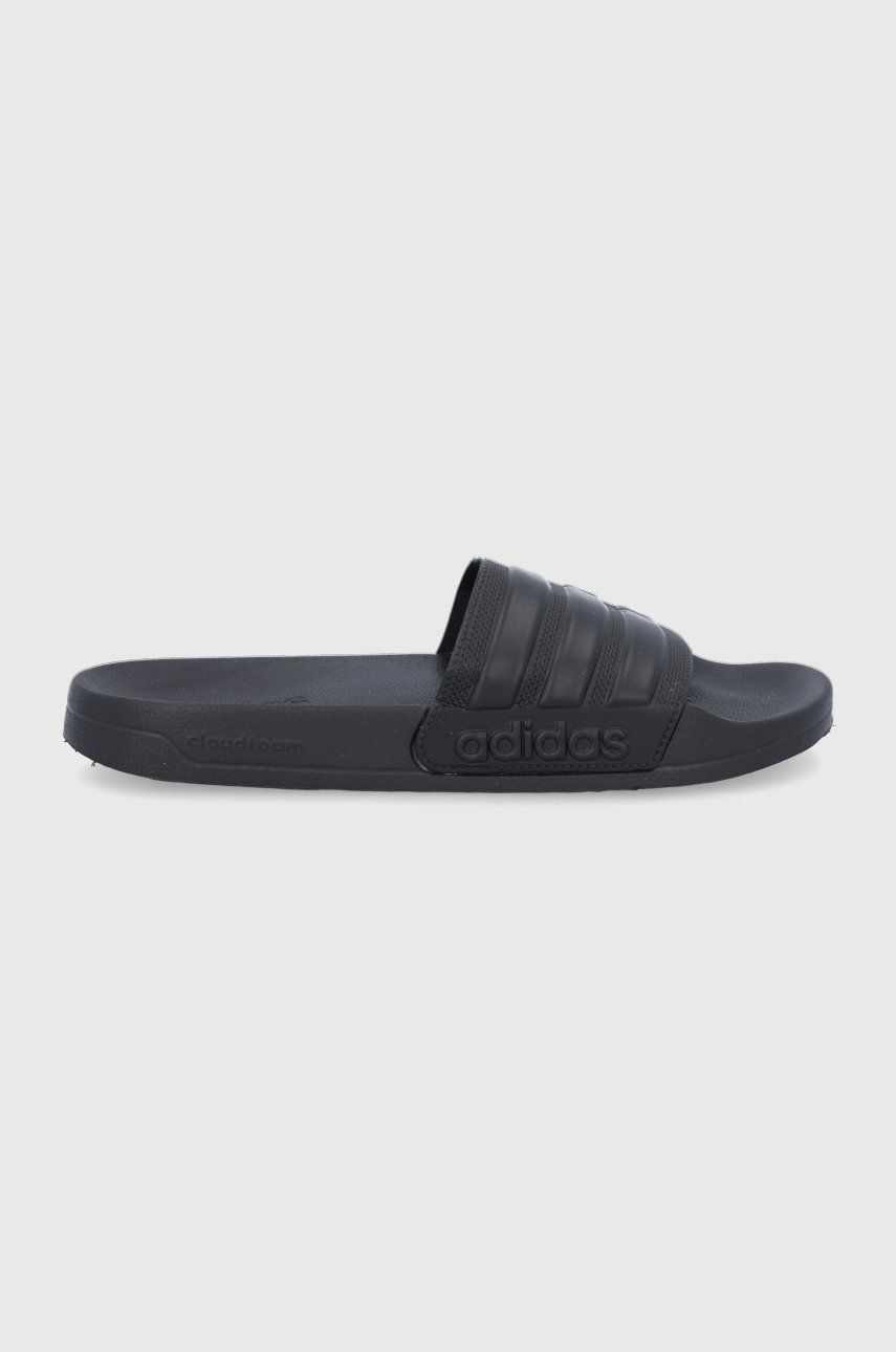 Adidas Papuci Adilette Shower bărbați, culoarea negru