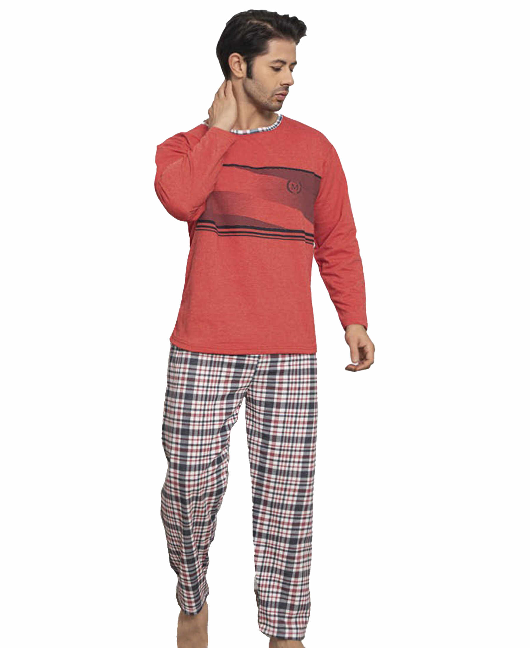Pijama batal corai vatuita pentru barbat - cod HP120