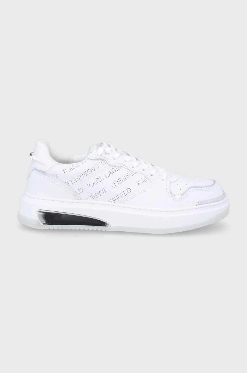 Karl Lagerfeld pantofi Elektro culoarea alb