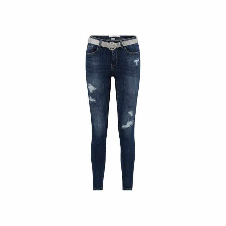Jeans dama, marca Zabaione, culoare blue, Cod BK-128-008