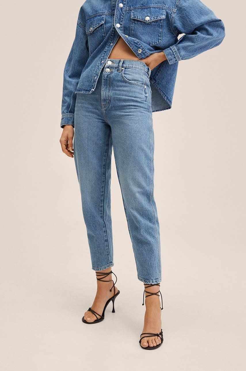 Mango jeansi Aimee femei , high waist