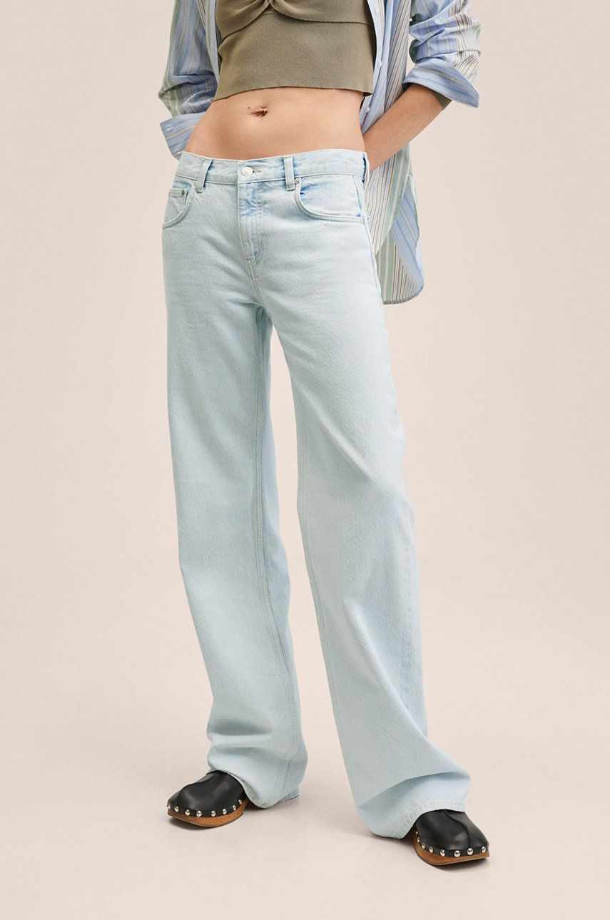 Mango jeansi Eloise femei , high waist