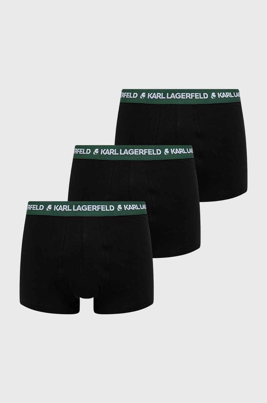 Karl Lagerfeld boxeri barbati, culoarea verde