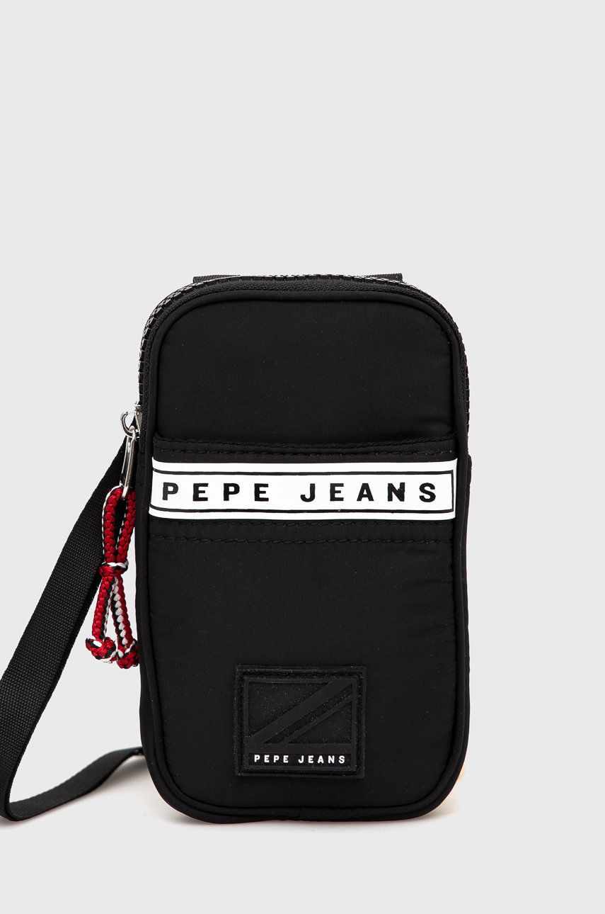 Pepe Jeans borseta Billy M. Bag culoarea negru