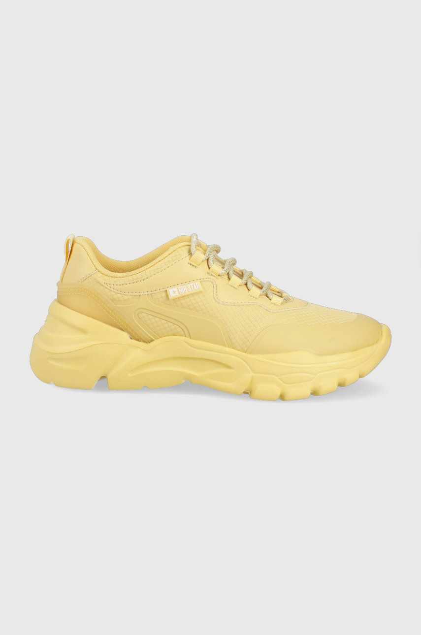 Big Star sneakers culoarea galben
