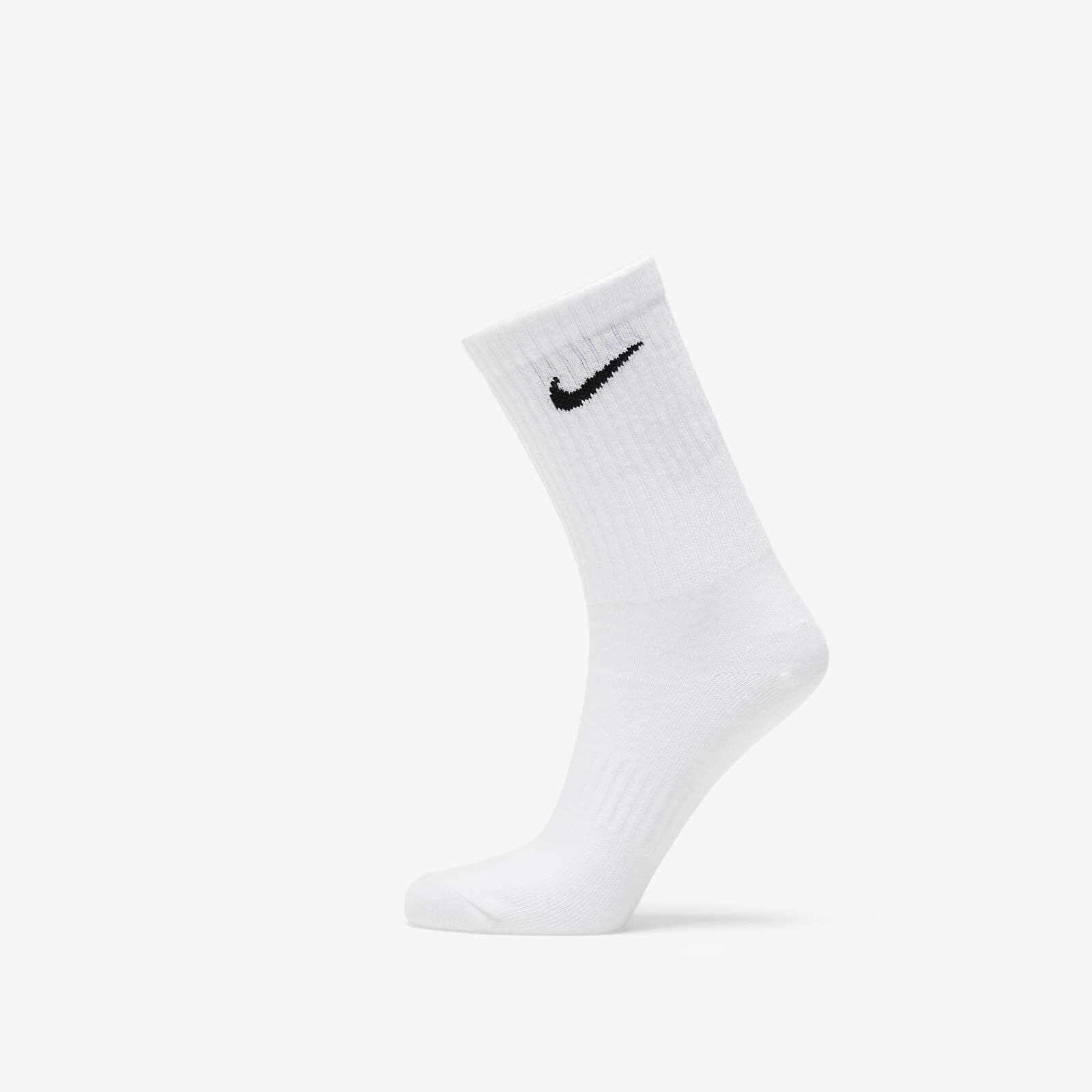 Nike Everyday Lightweight Crew Socks 3-Pack White/ Black