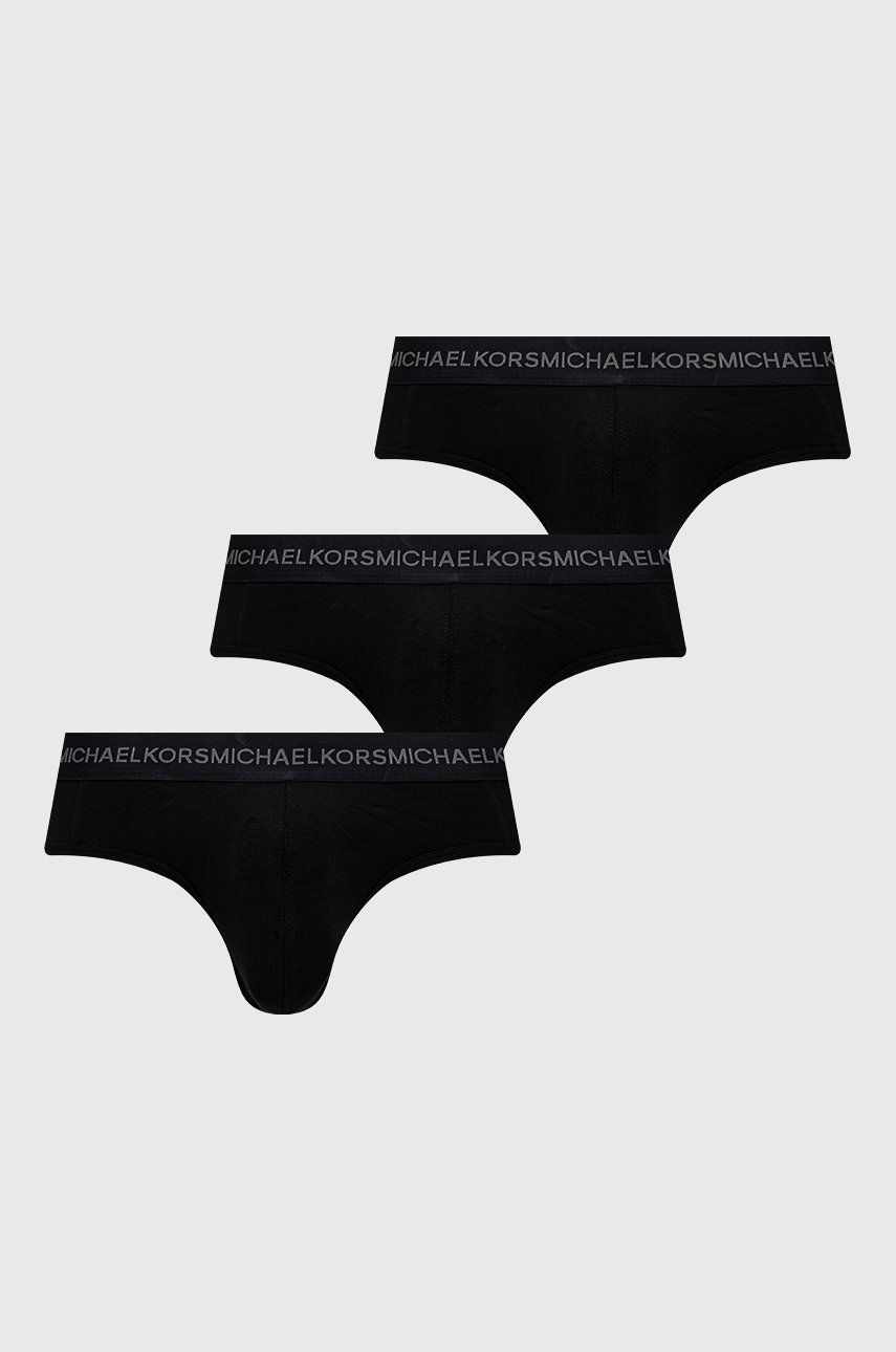 MICHAEL Michael Kors slip (3-pack) barbati, culoarea negru