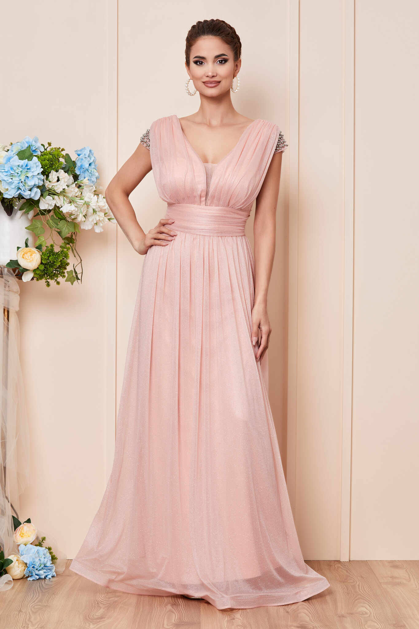 Rochie Florence Peach