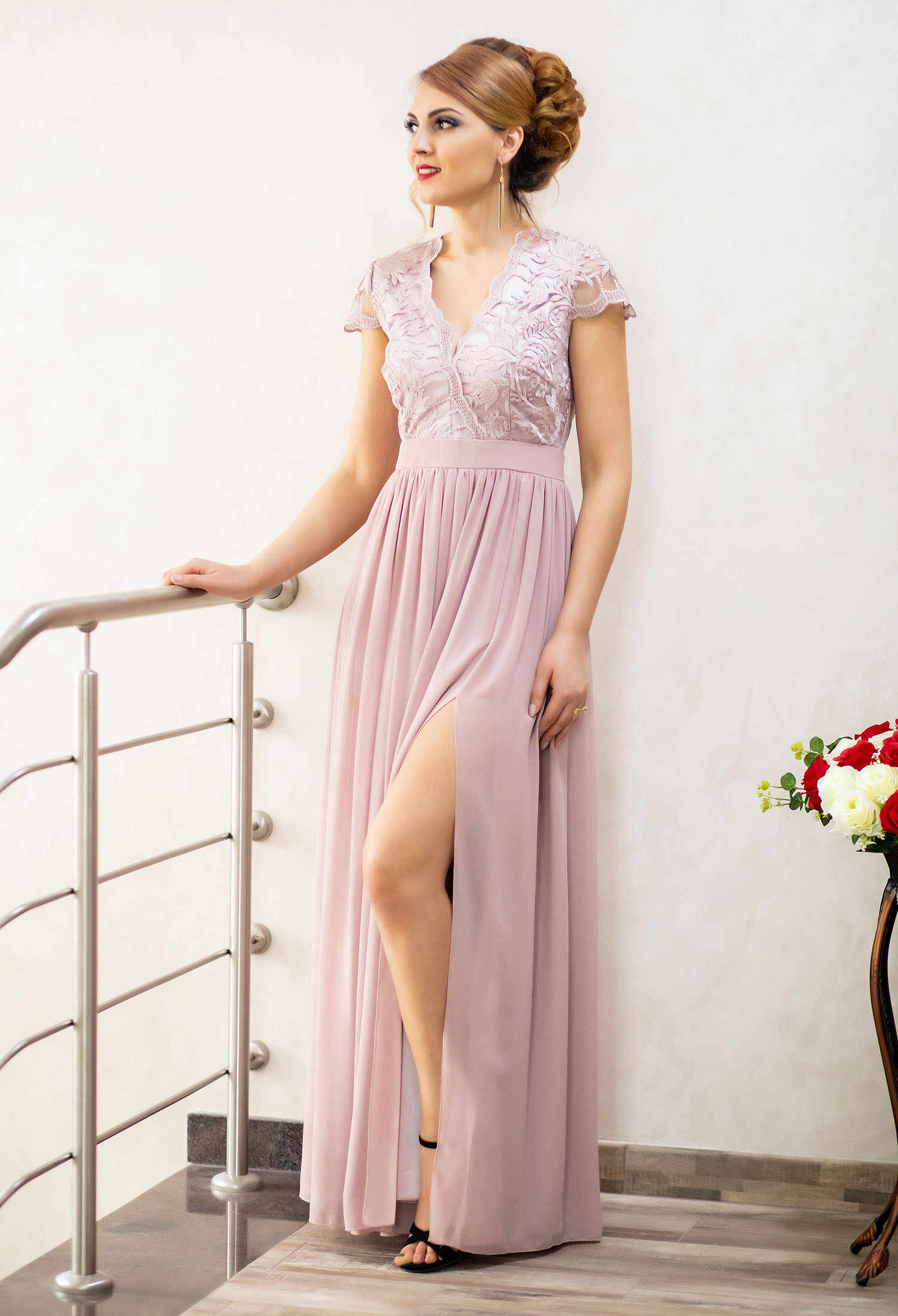 Rochie Ella Collection Daring Truth Cold Pink