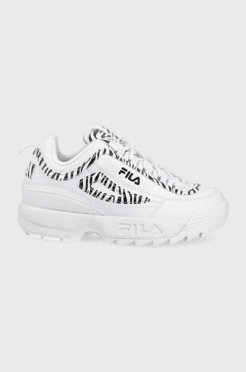 Fila sneakers Disruptor culoarea alb