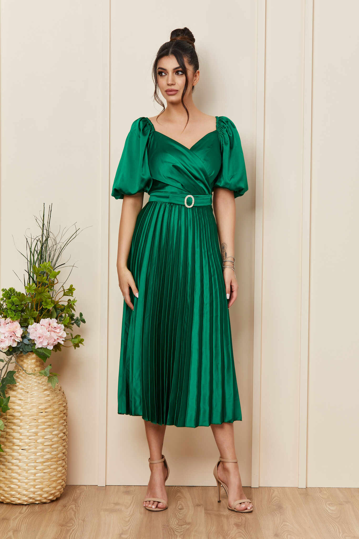 Rochie Melba Verde