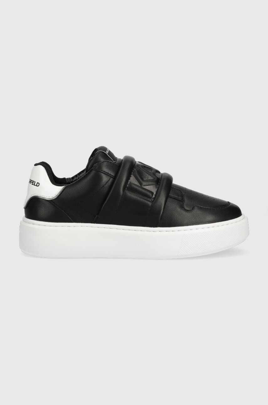 Karl Lagerfeld sneakers Maxi Kup culoarea negru