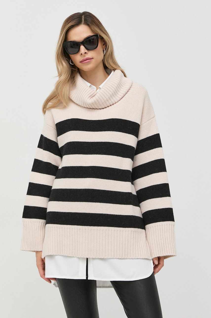 Ivy Oak pulover din amestec de lana femei, călduros, cu turtleneck