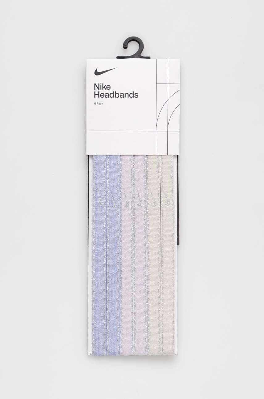Nike bentite pentru cap 6-pack culoarea violet