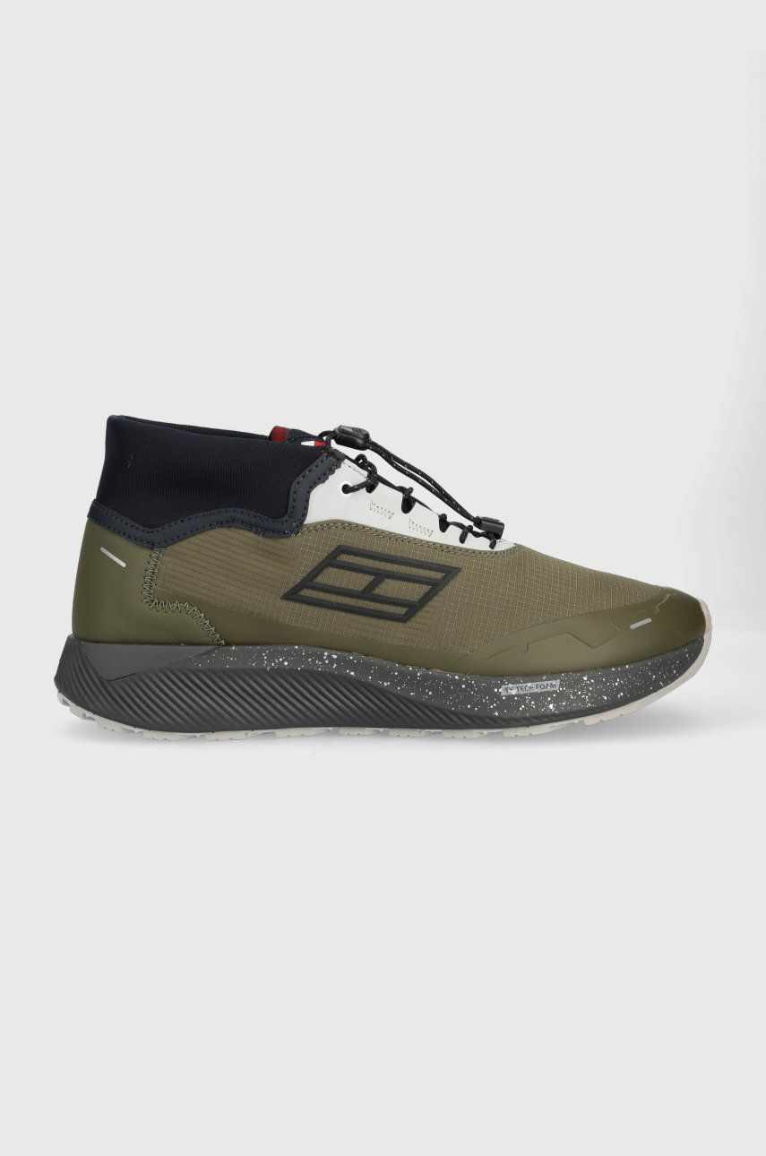 Tommy Sport sneakers culoarea maro