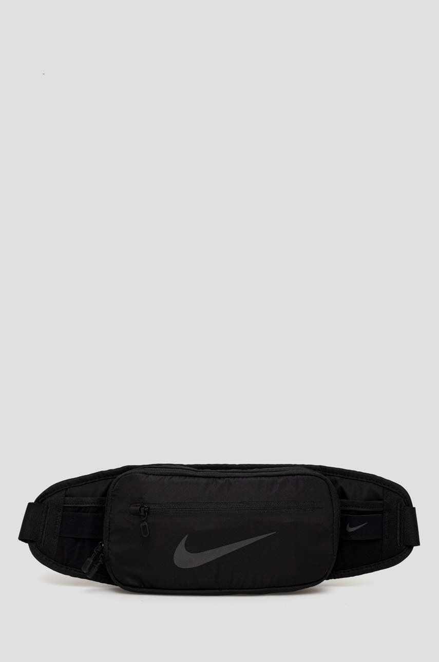 Nike centura de alergare culoarea negru