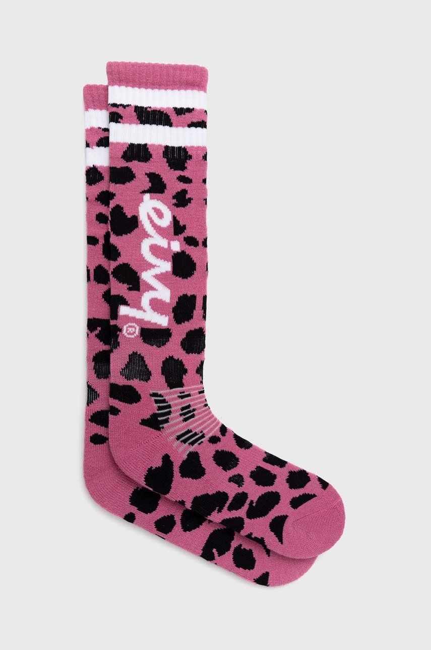 Eivy ciorapi de schi cheerleader , culoarea roz