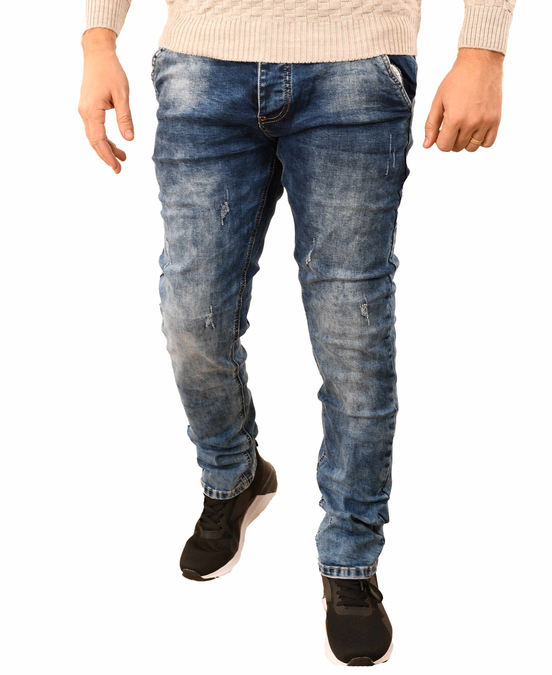 And jam Smash Blugi Adam Denim Jeans pentru barbat - cod 35212 - 360 produse