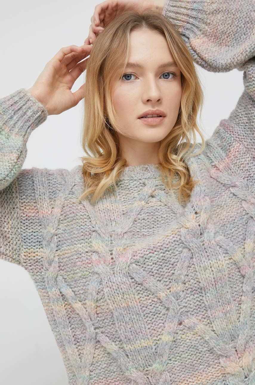 United Colors of Benetton pulover din amestec de casmir femei, călduros