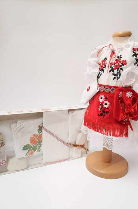 Set Traditional Botez - Costumas fetita Trusou 2