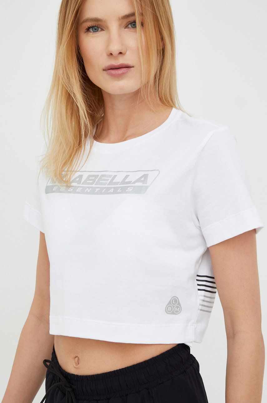 LaBellaMafia tricou de antrenament Essentials culoarea alb