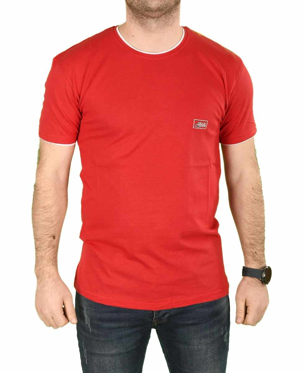 Tricou rosu Athletic pentru barbat - cod 41988
