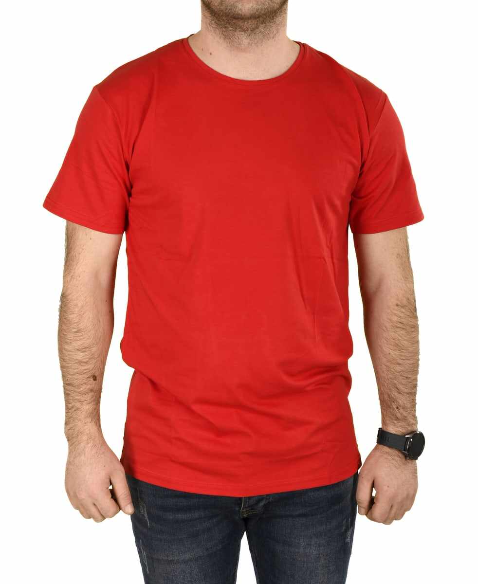 Tricou rosu pentru barbat - cod 41913
