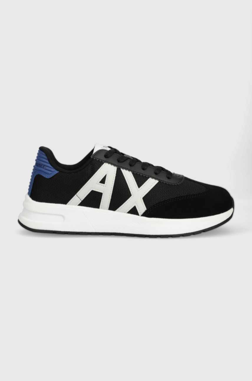 Armani Exchange sneakers XUX071.XV527.S281 culoarea negru, XUX071 XV527 S281