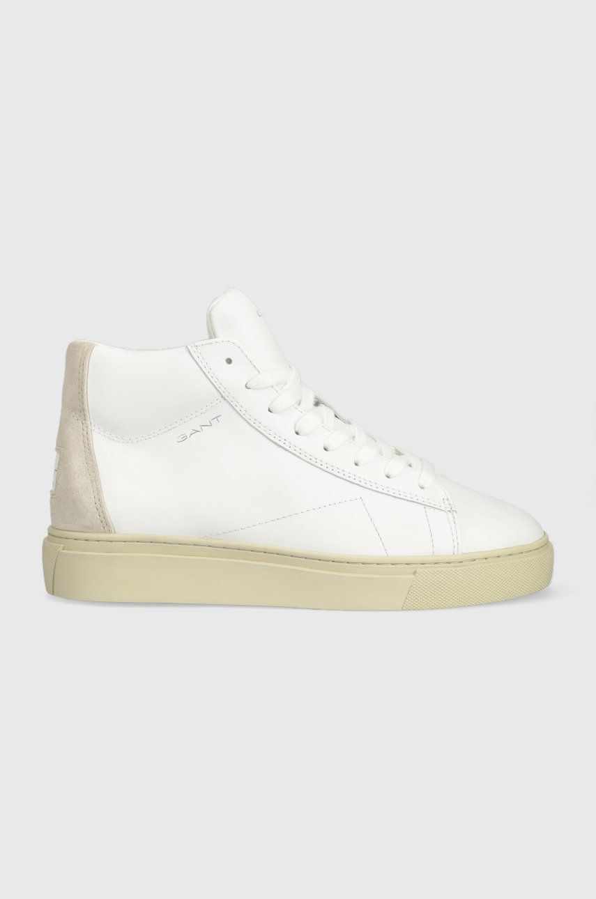 Gant sneakers din piele Julice culoarea alb