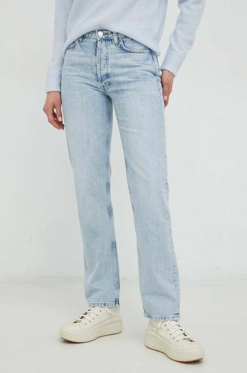 Samsoe Samsoe jeansi Susan femei high waist
